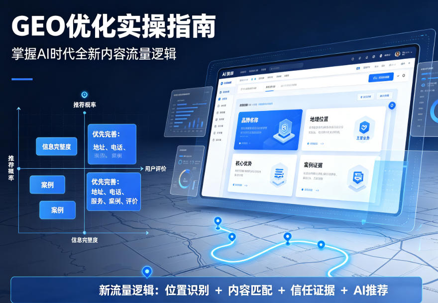GEO优化实操指南:掌握AI时代全新内容流量逻辑